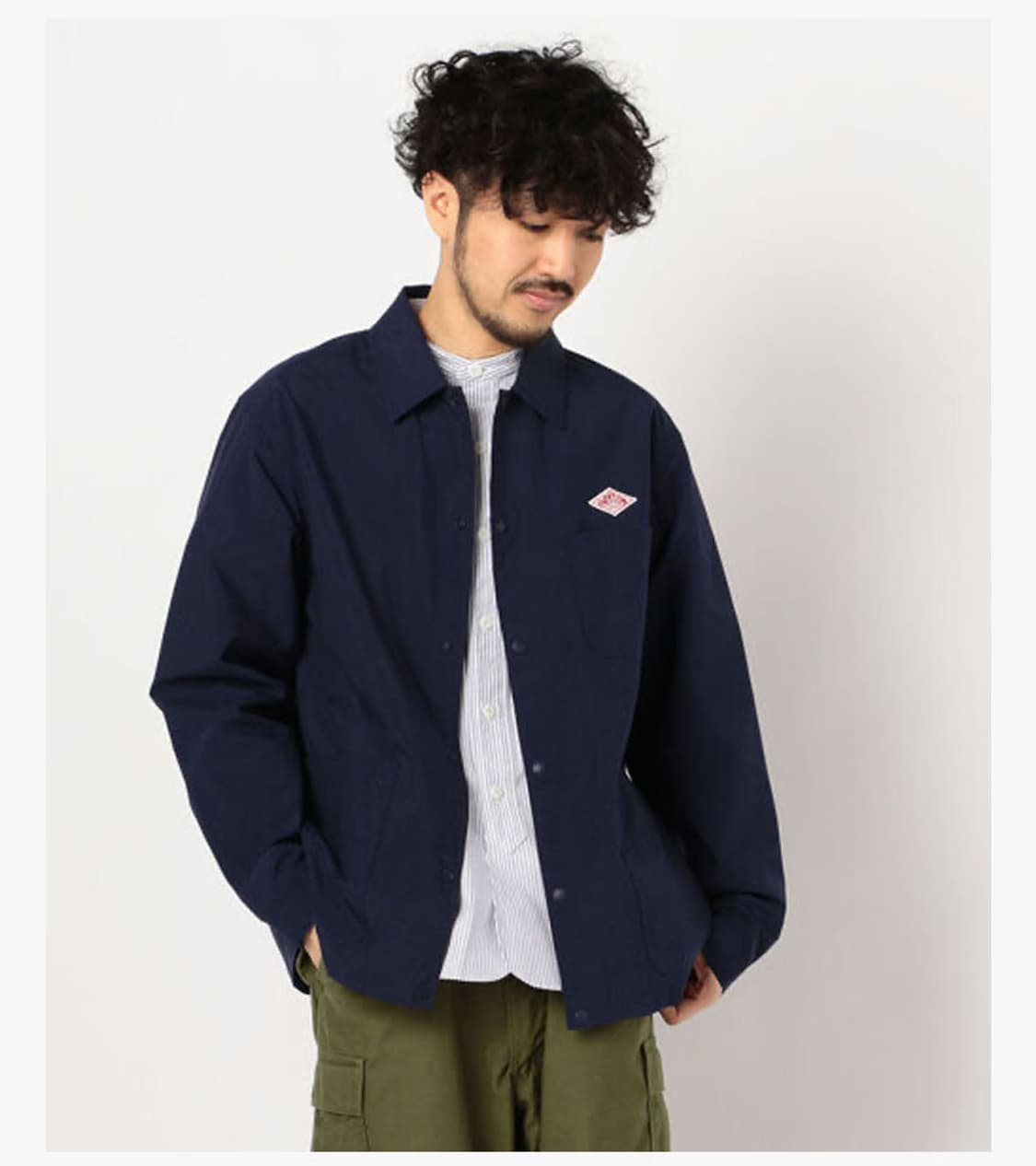 DANTON - NYLON COVERALL COACH JACKET 상품이미지2