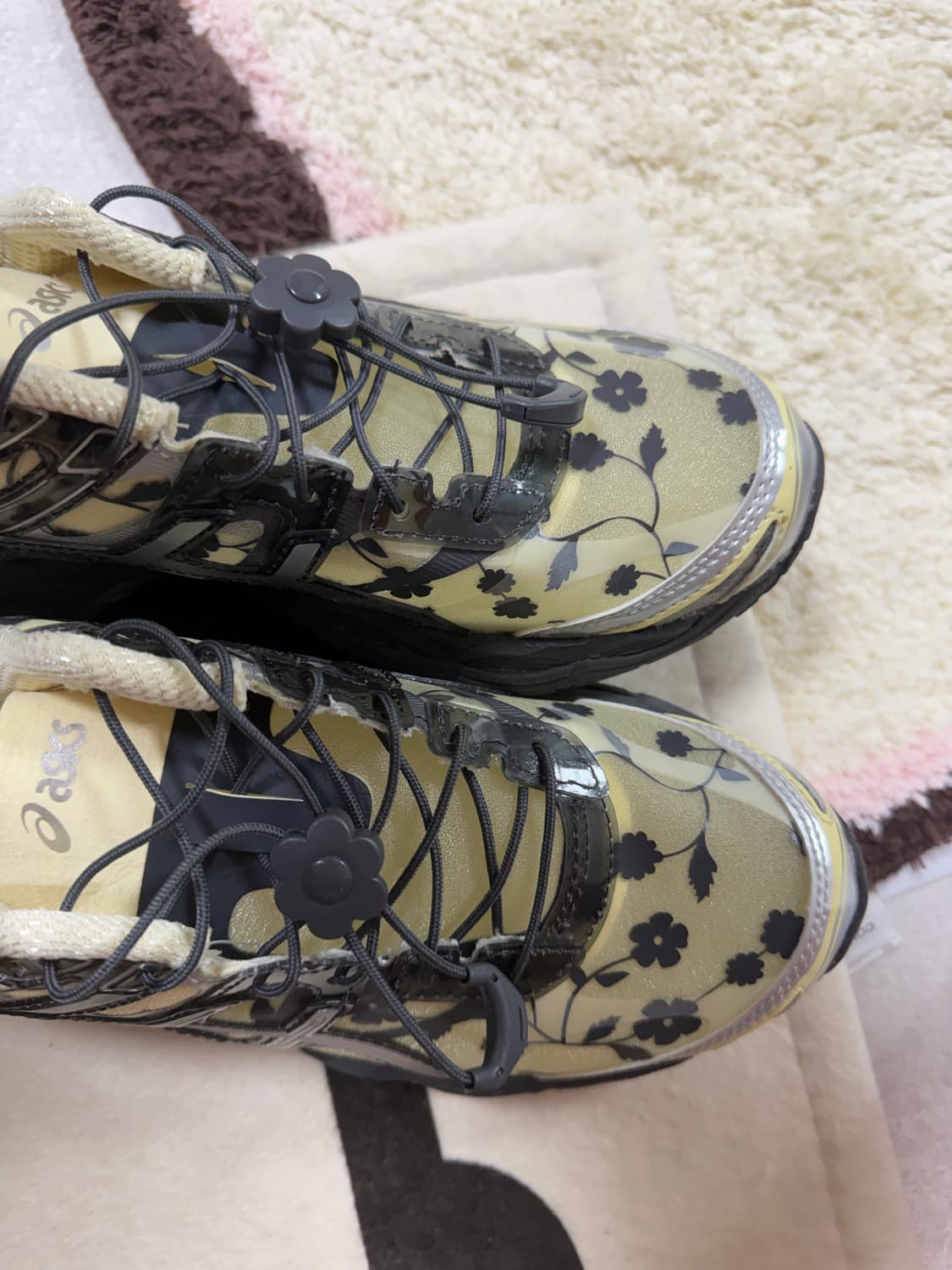 아식스 세실리에 반센 젤-카야노 20 블랙 옐로우 225mm 상품이미지6