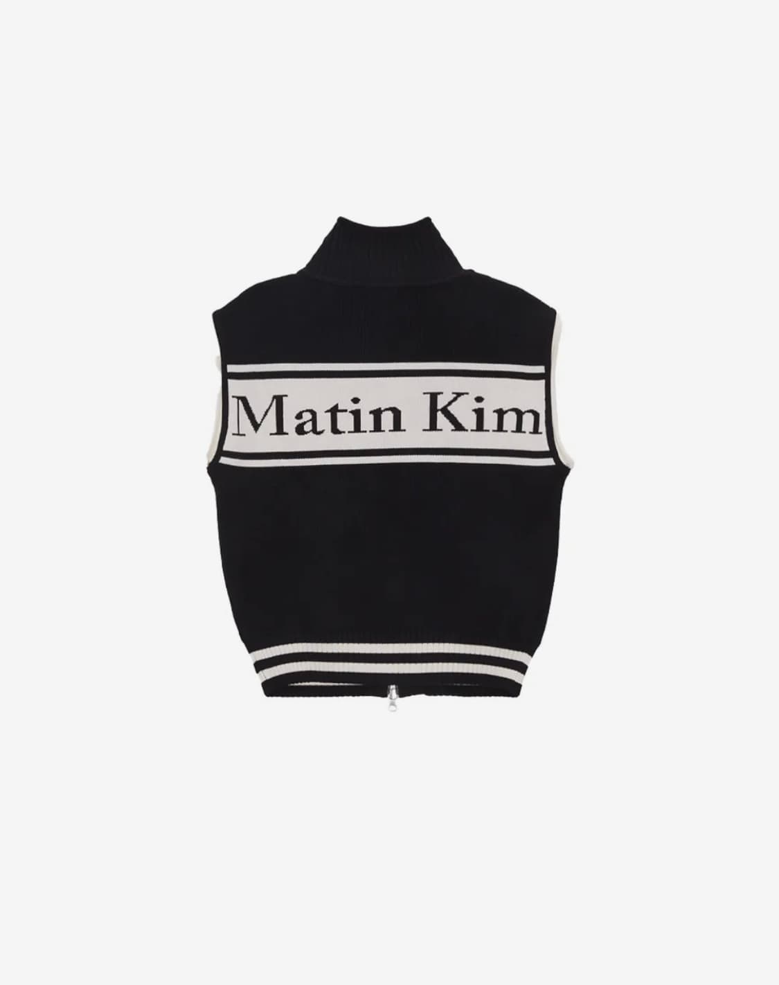 마뗑킴 니트조끼 블랙 s 상품이미지1