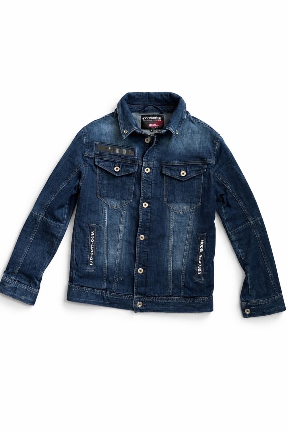 I’Z FRONTIER 워싱 데님 자켓 (워크웨어 무드) 상품이미지1