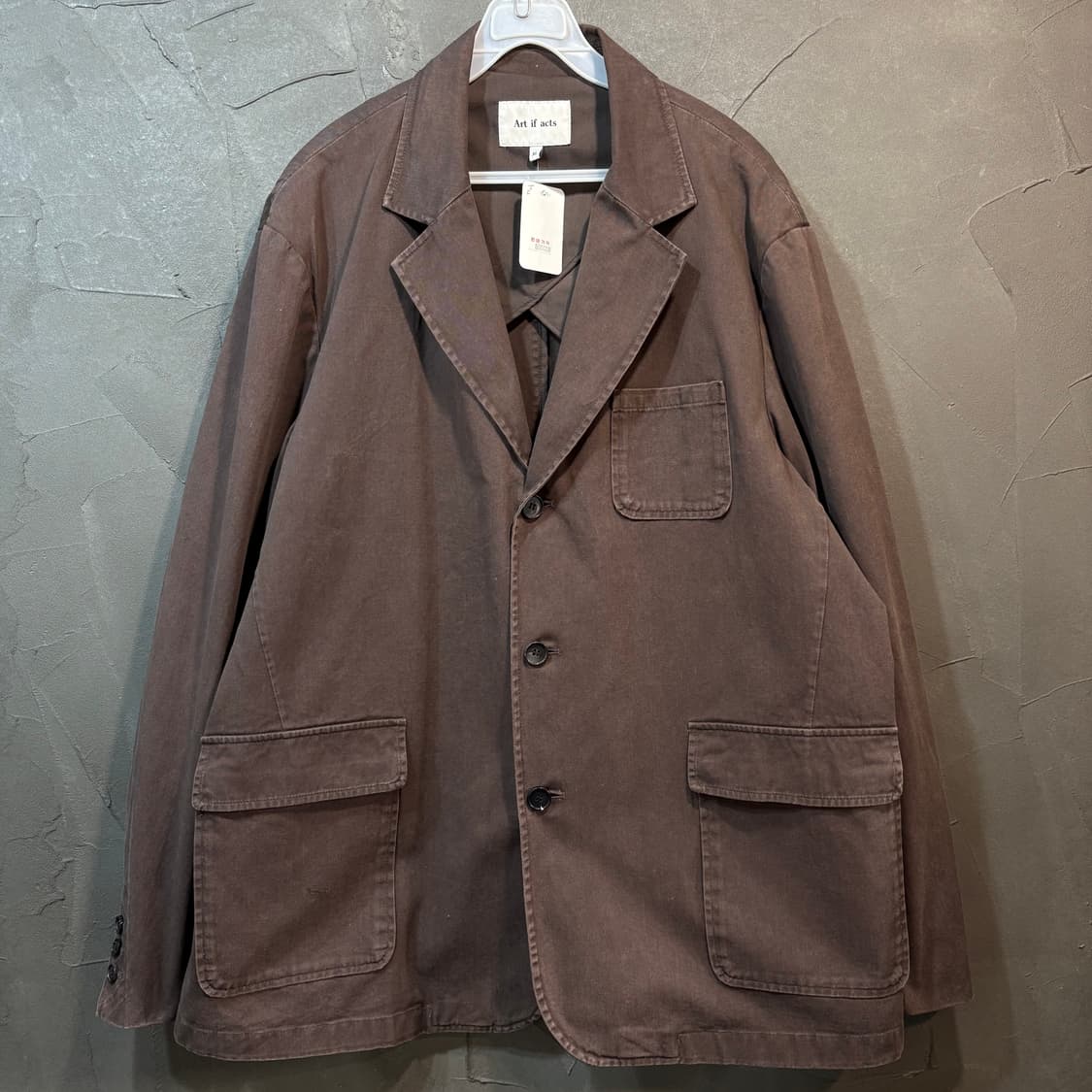 [XL] Art if acts 아트 이프 액츠 치노 자켓 상품이미지1
