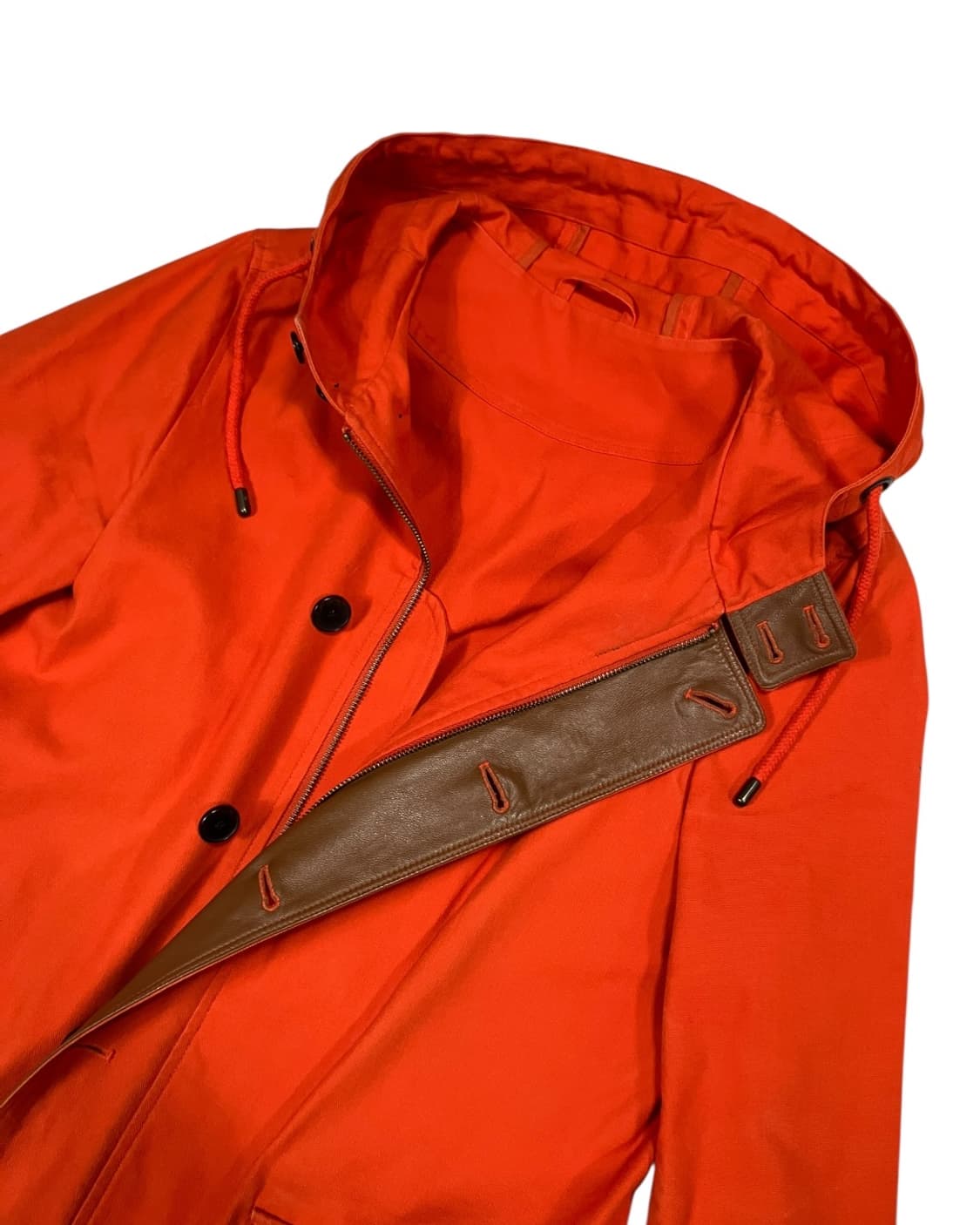 라코스테 오렌지 후드 자켓 48 상품이미지1