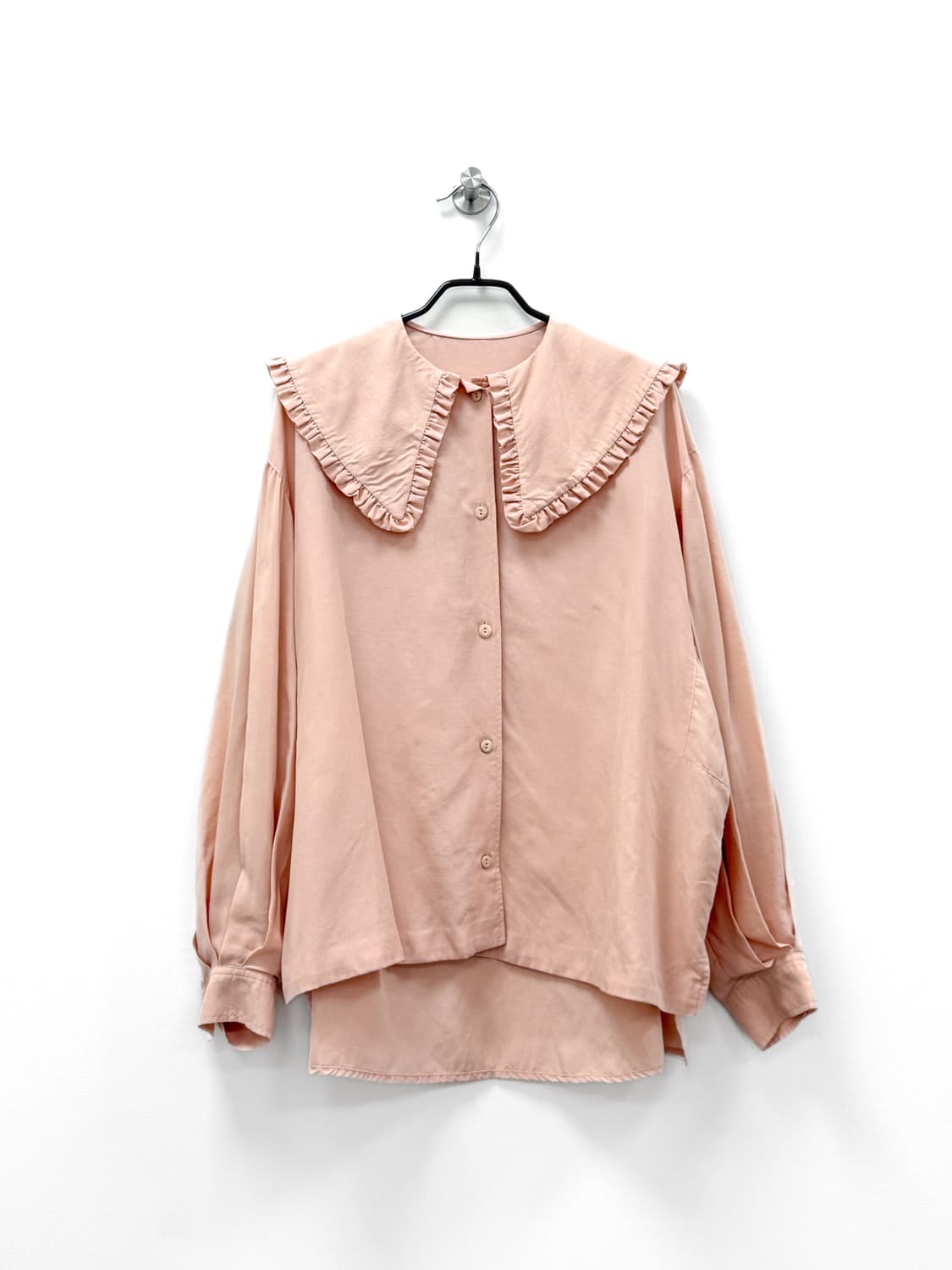 시스템 프릴 빅카라 블라우스 상품이미지1