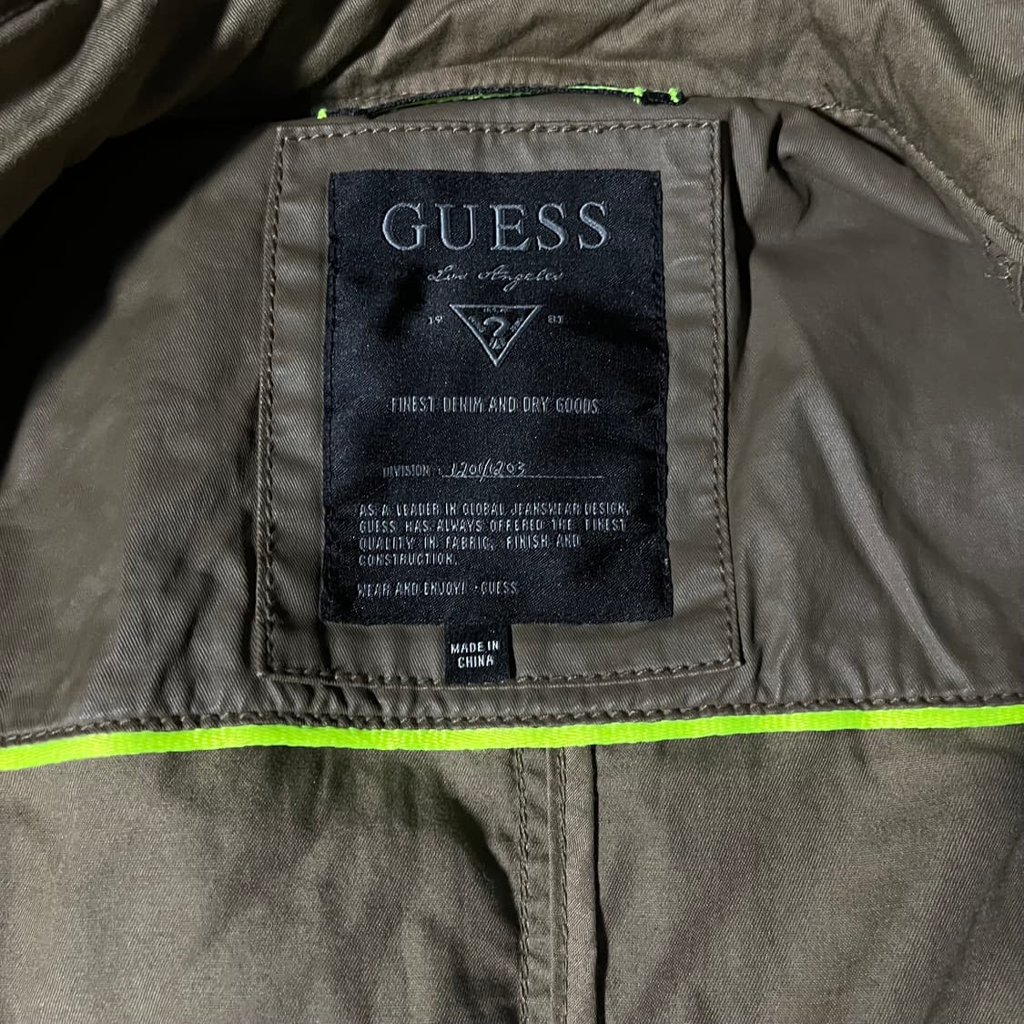 [95] GUESS 게스 야상 자켓 상품이미지5