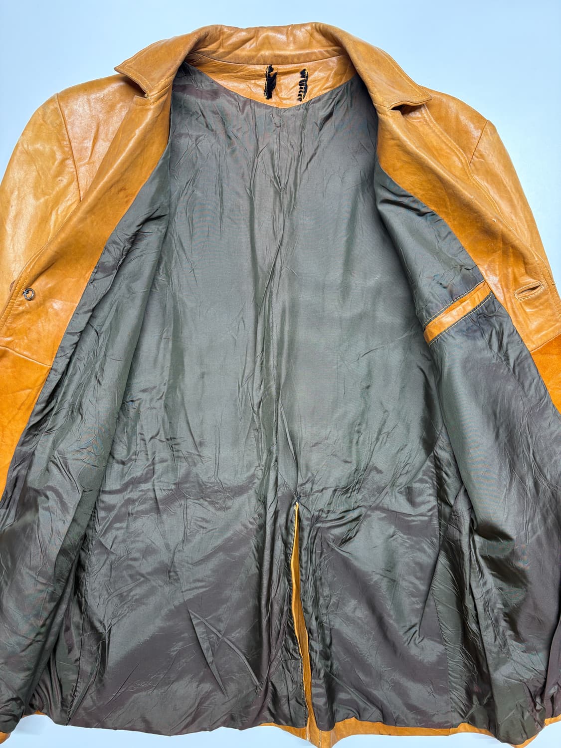 70's 릭달튼 웨스턴 레더 자켓 상품이미지3