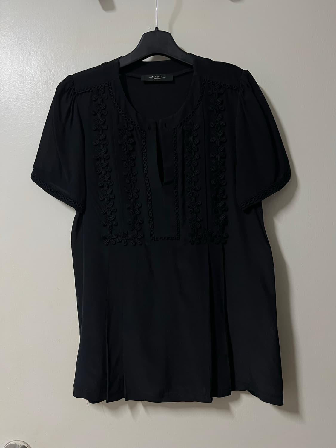 막스 마라 블랙 블라우스 이태리 생산 상품이미지1