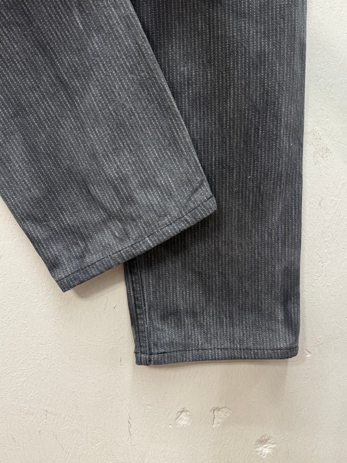 80s USA Levi’s 501 Hickory Stripe Denim  상품이미지5