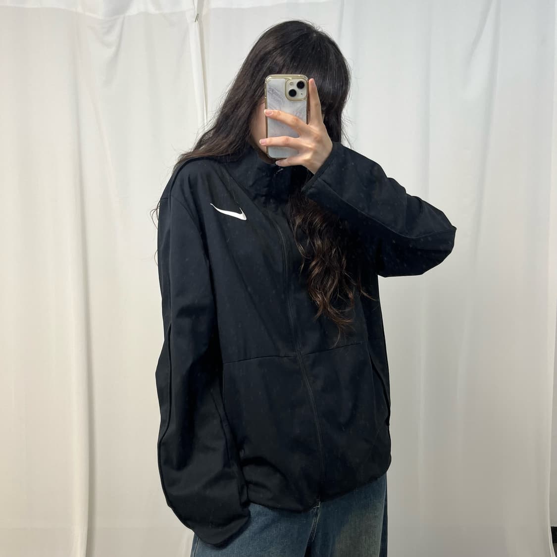 Nike black running jersey  상품이미지3