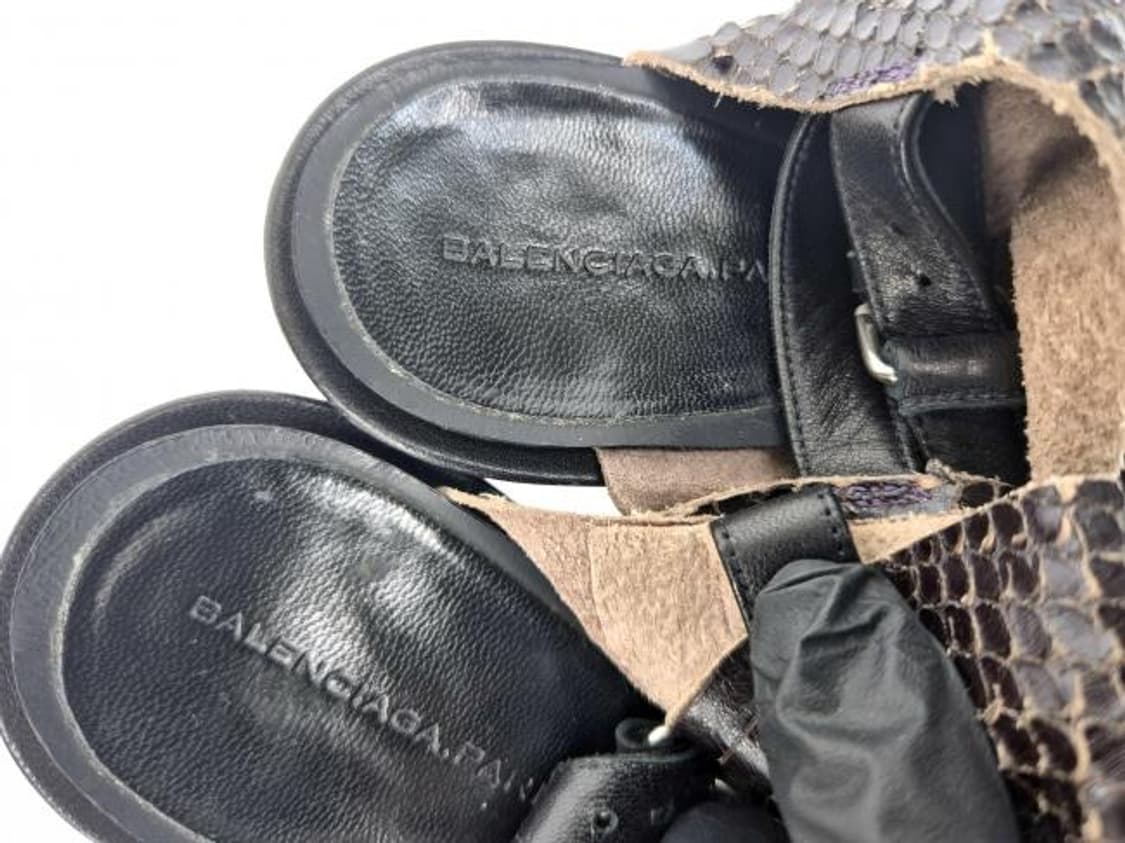 Balenciaga파이톤 힐 상품이미지5