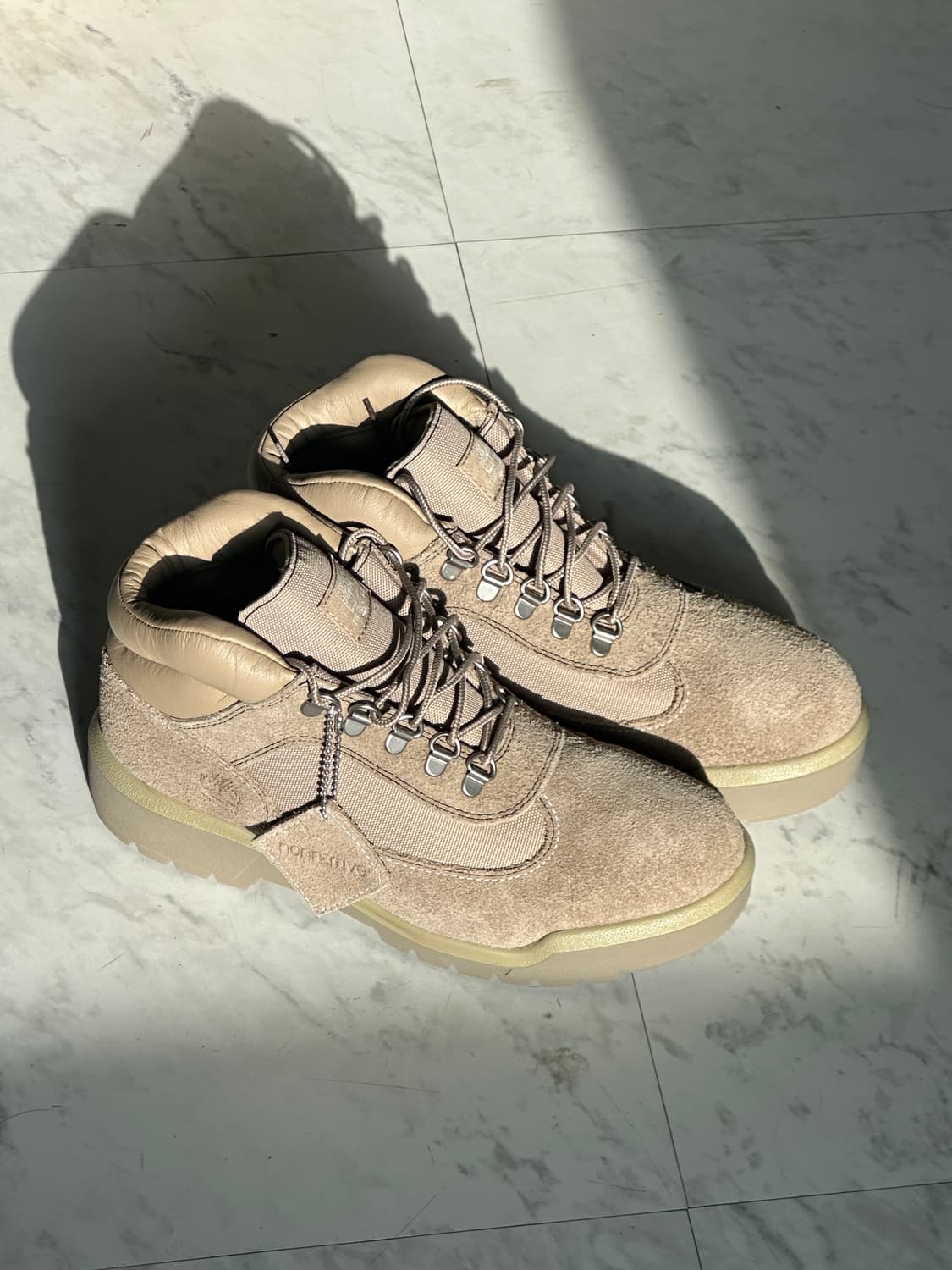 팀버랜드 x 논네이티브 필드 부츠 네이처 260 새상품급 박스X 상품이미지1