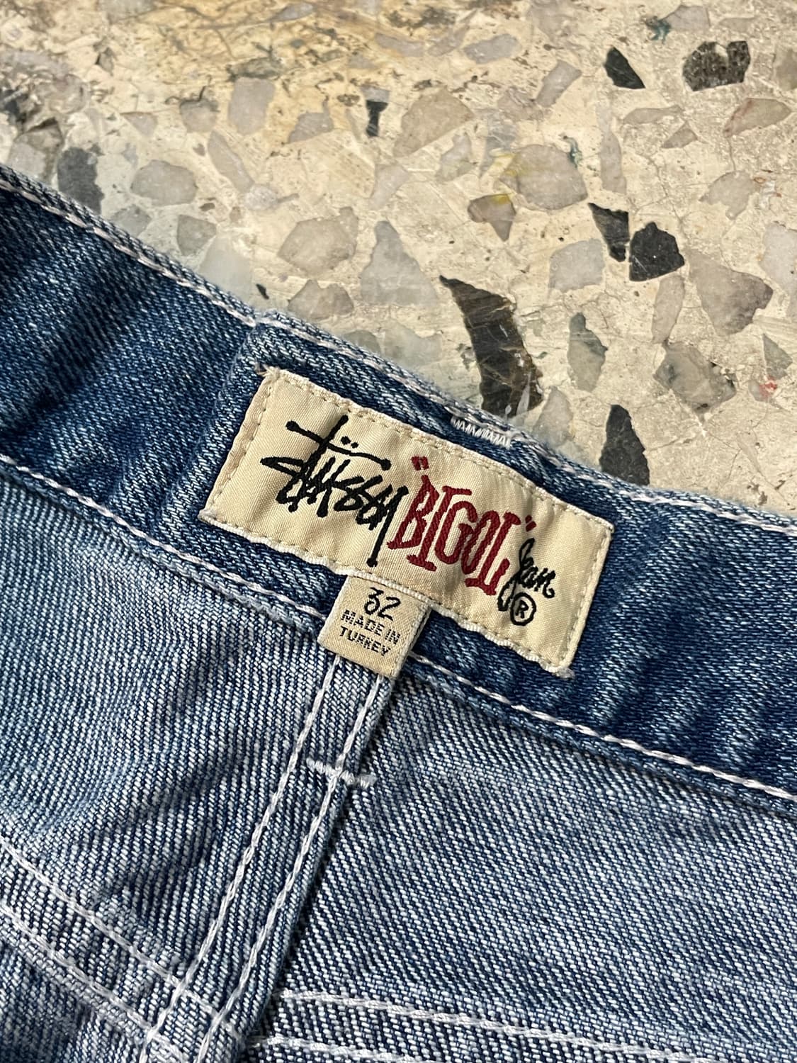 스투시 빅올(Big OL) 데님 쇼츠 32 상품이미지2