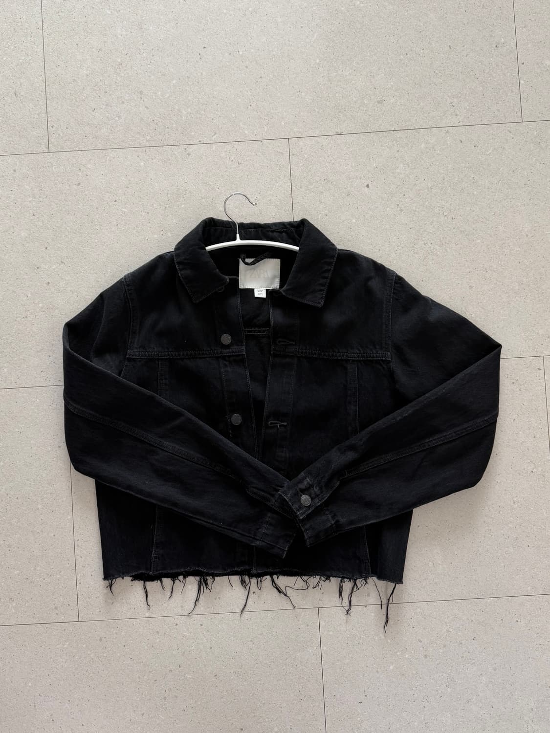 자라 커스텀 데님 자켓 상품이미지1