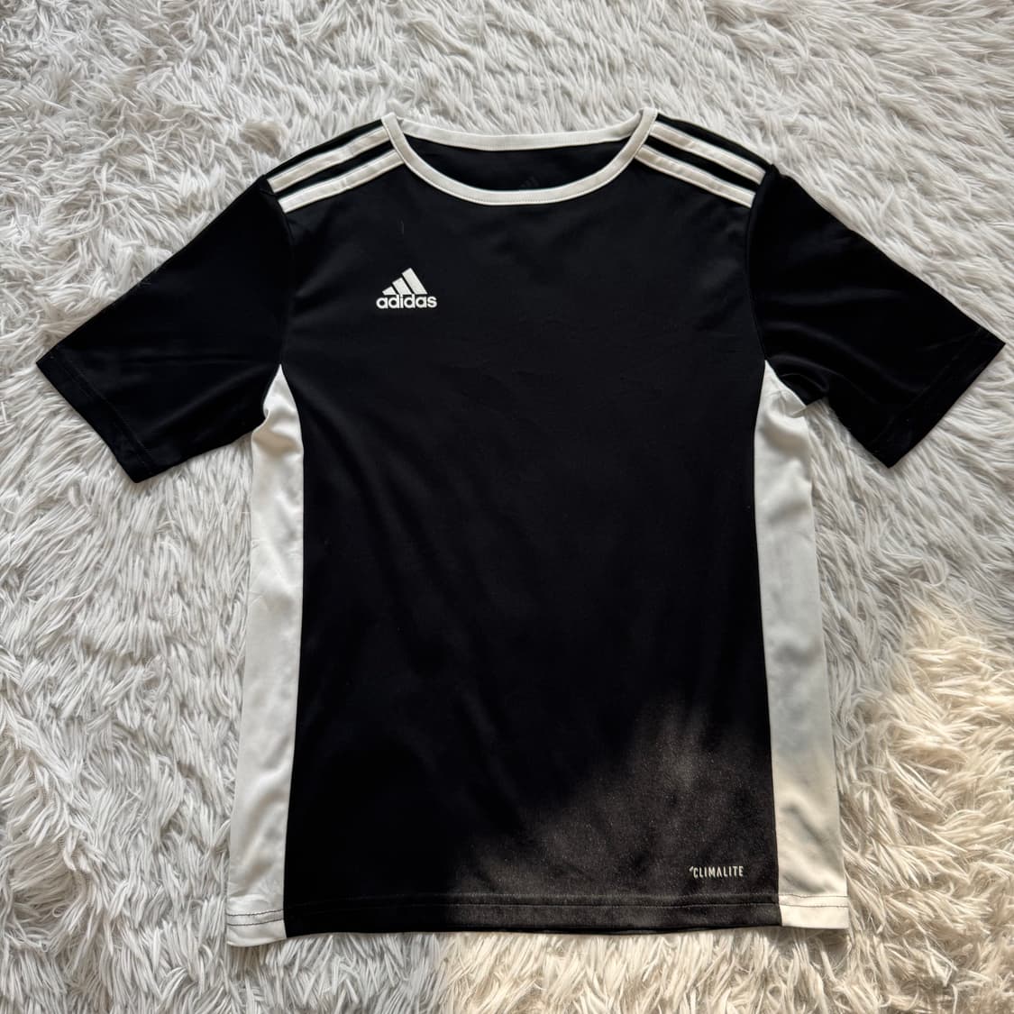 ADIDAS 일본빈티지 기능성 크롭티 아디다스 반팔 기능성반팔 s 38 상품이미지2