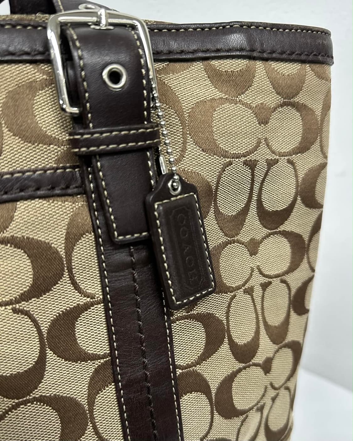 코치 시그니처 자카드 빈티지 숄더 & 토트백 상품이미지9