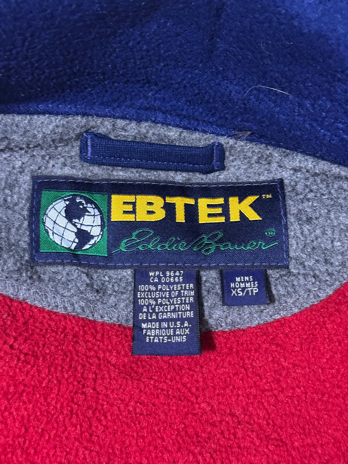 90s usa 에디바우어 ebtek 폴라텍 플리스 칸예웨스트 상품이미지7