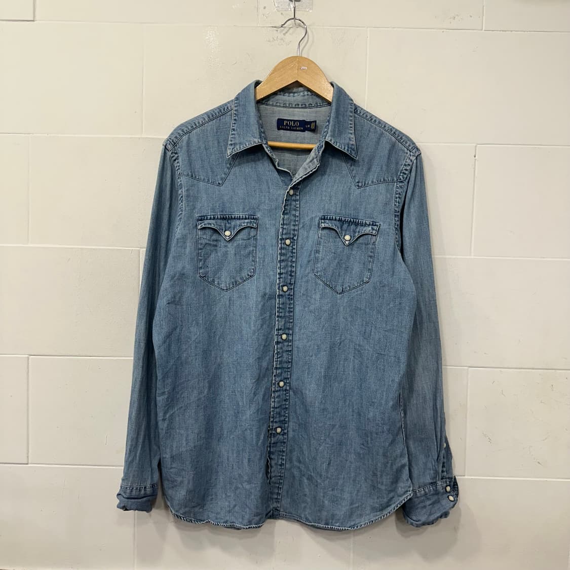 폴로 데님 셔츠 상품이미지1