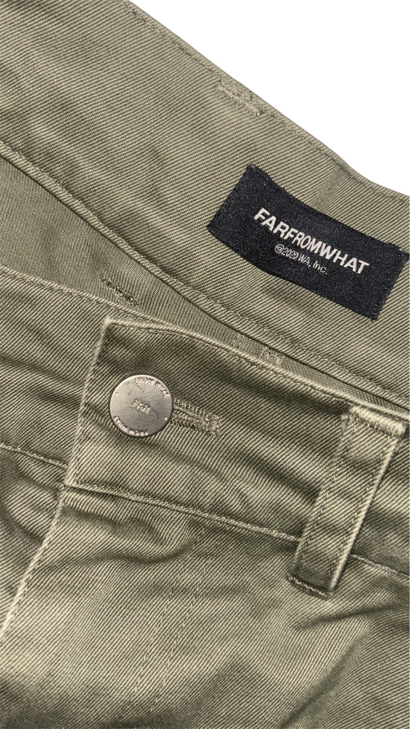 Far Archive Layerd Work Pants Olive 상품이미지8