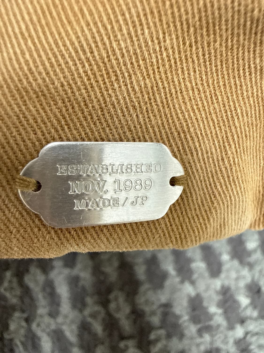  [CA4LA] 카시라 빈티지 베이지 코튼 볼캡 상품이미지6