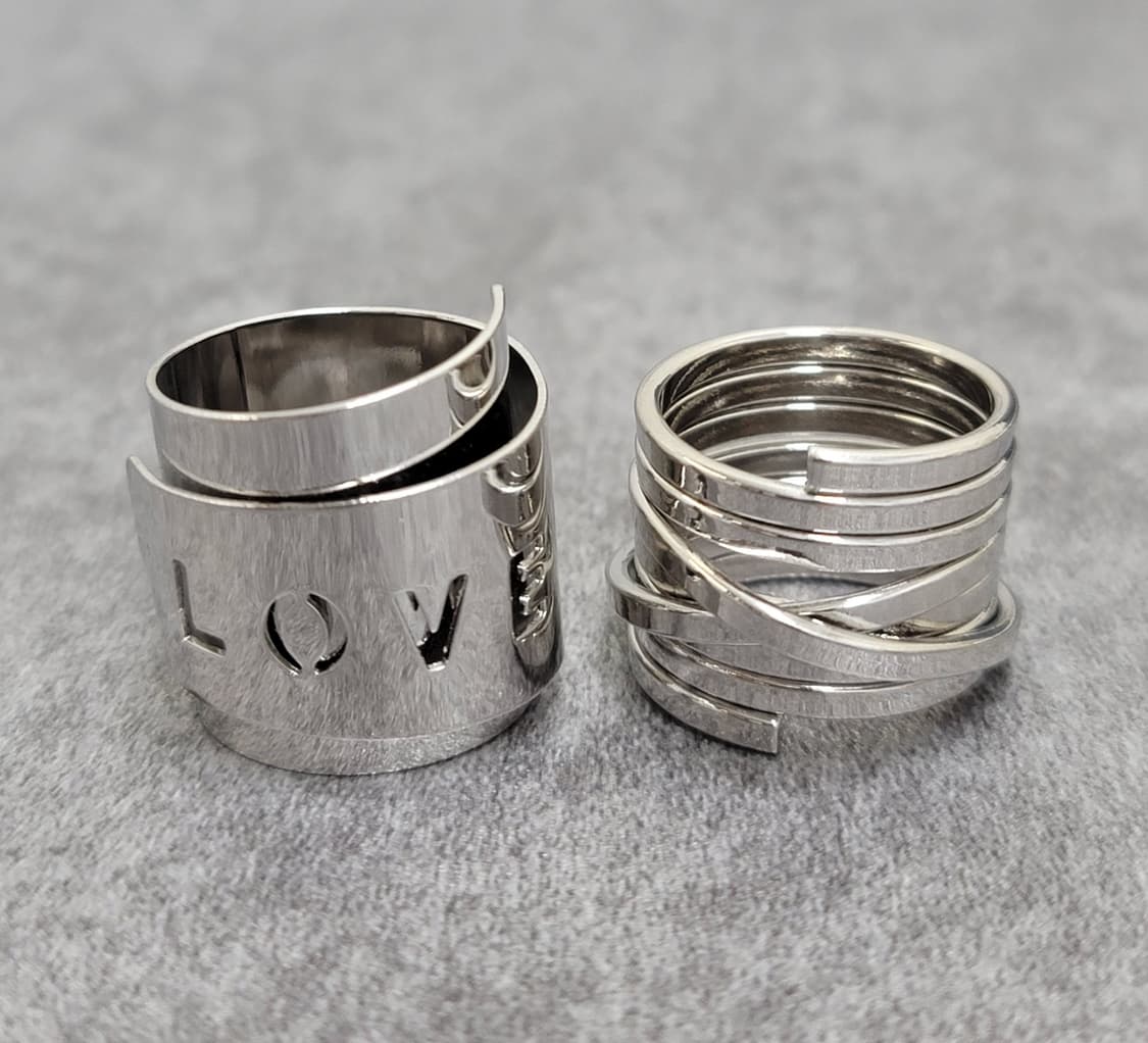 wide ring set 상품이미지4