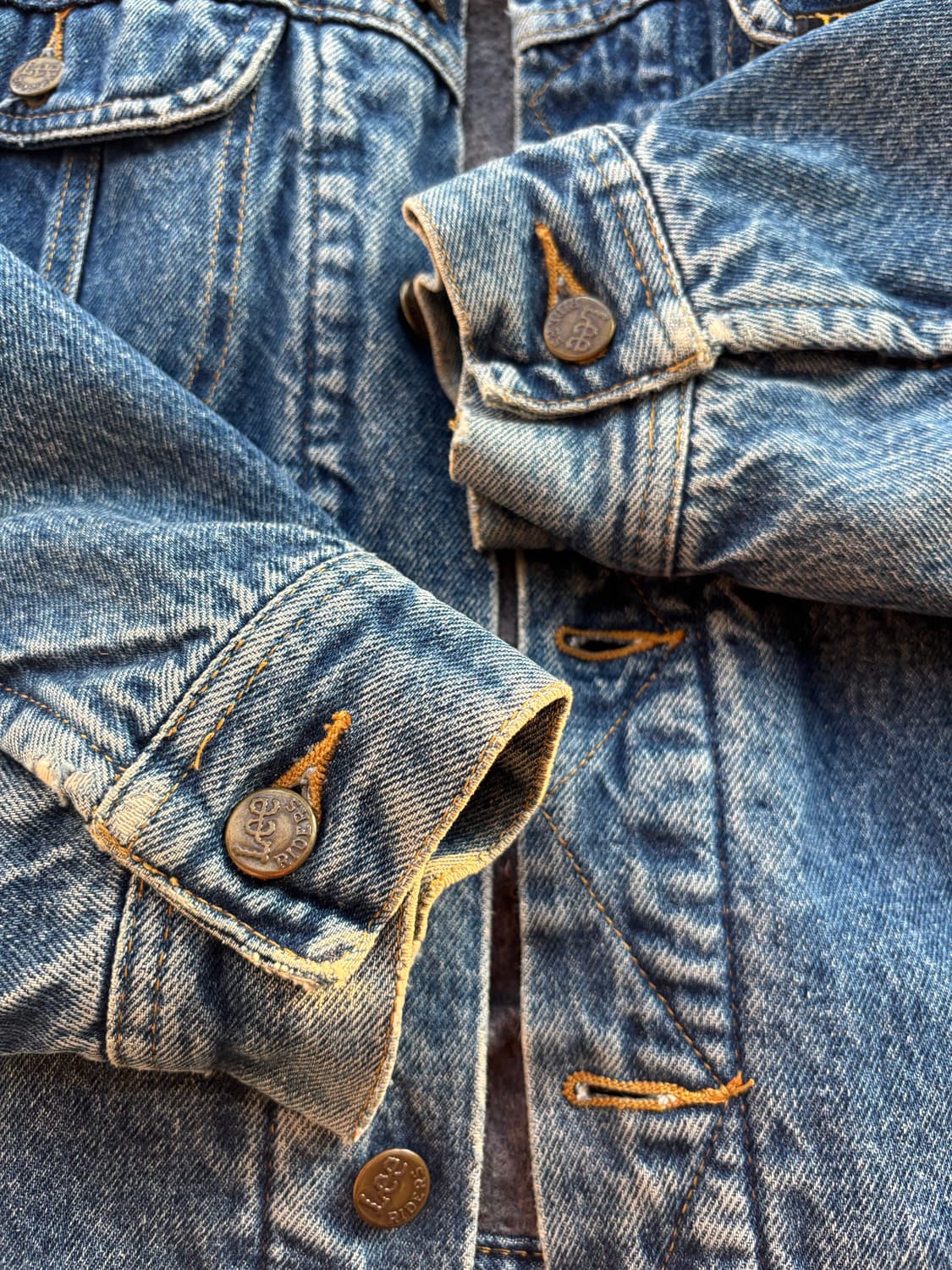 80s lee 스톰라이더 데님 자켓 상품이미지5