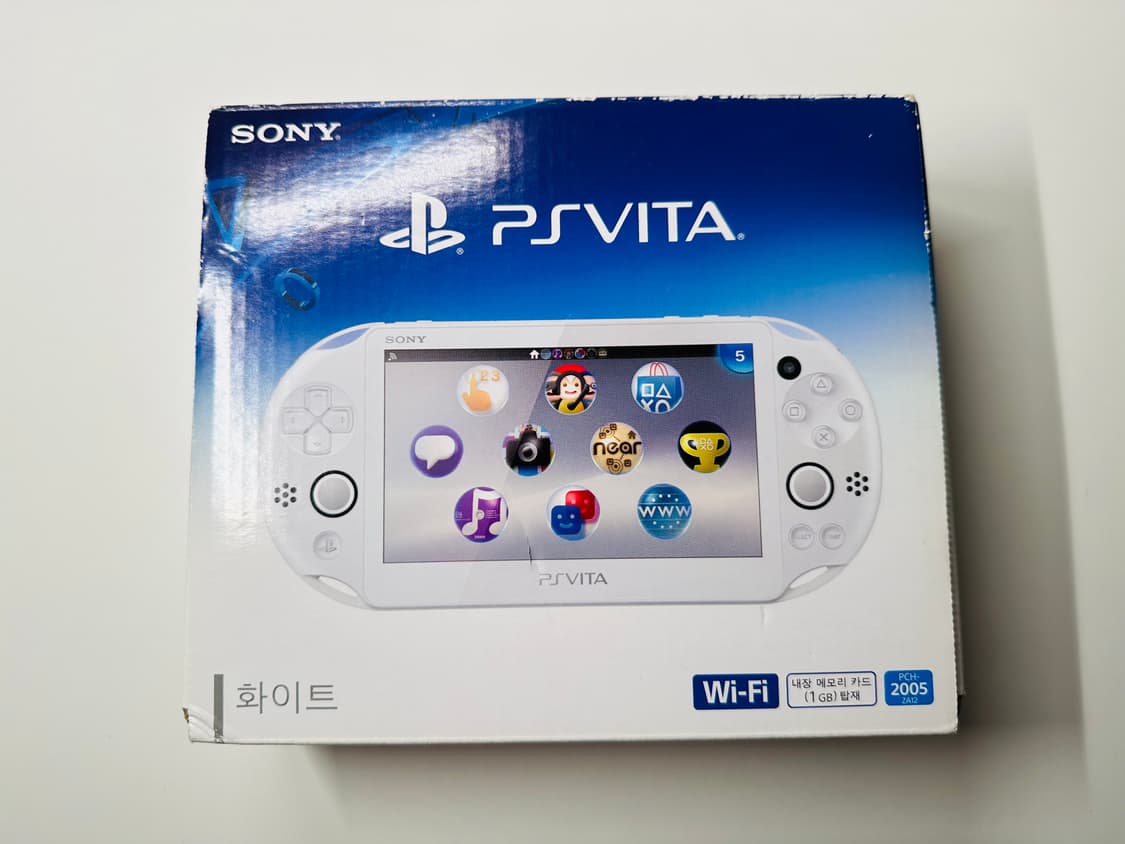 소니 PS VITA 플스비타 2세대 화이트 정발판 박스셋 판매 (닌텐도) 상품이미지1