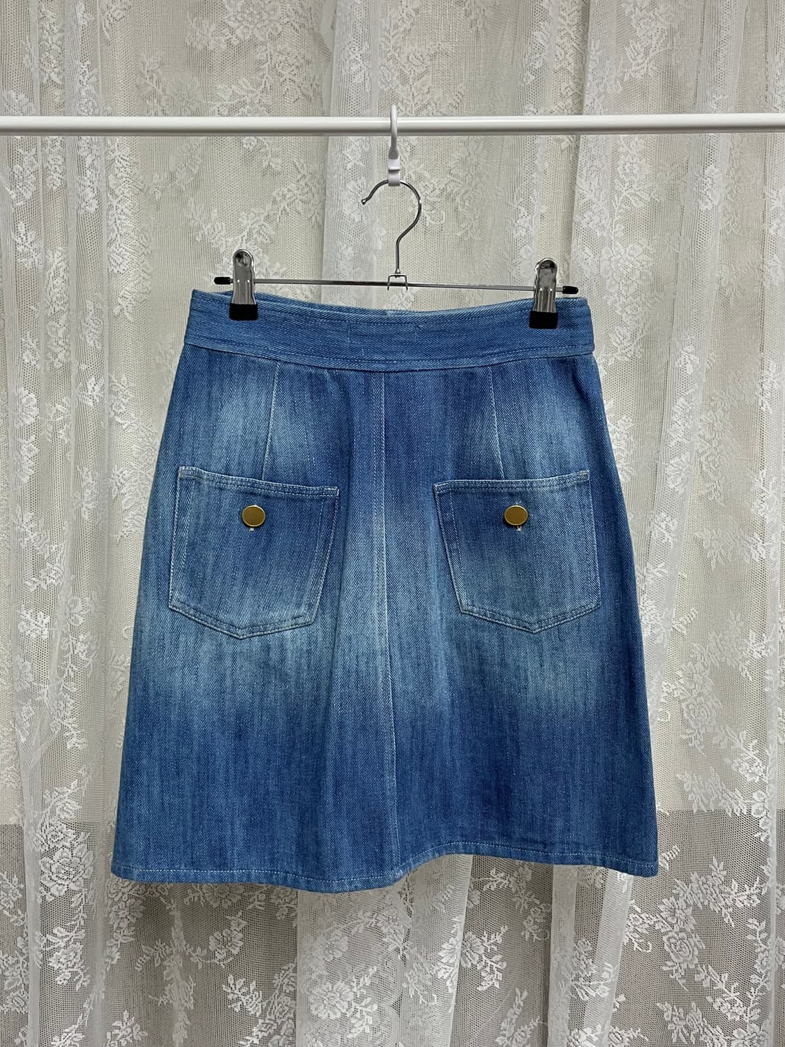 36) 이자벨마랑 에뚜왈 데님 스커트 상품이미지2