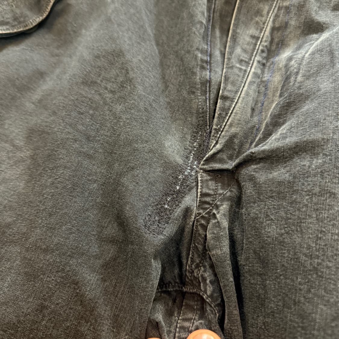 45RPM 밀리터리 베이스 더블니 라이트 코튼 플랫포켓 32 33 34 상품이미지4