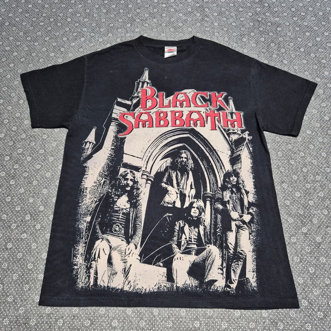 [M]90s 블랙사바스 밴드 티셔츠 -407 상품이미지1