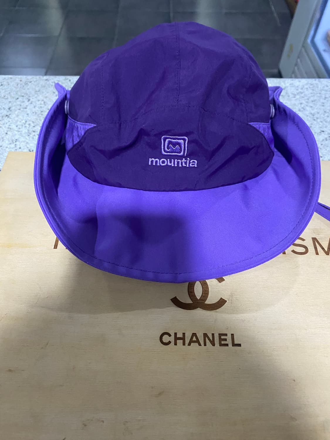 마운티아 등산 모자 보라색 벙거지 햇 상품이미지4