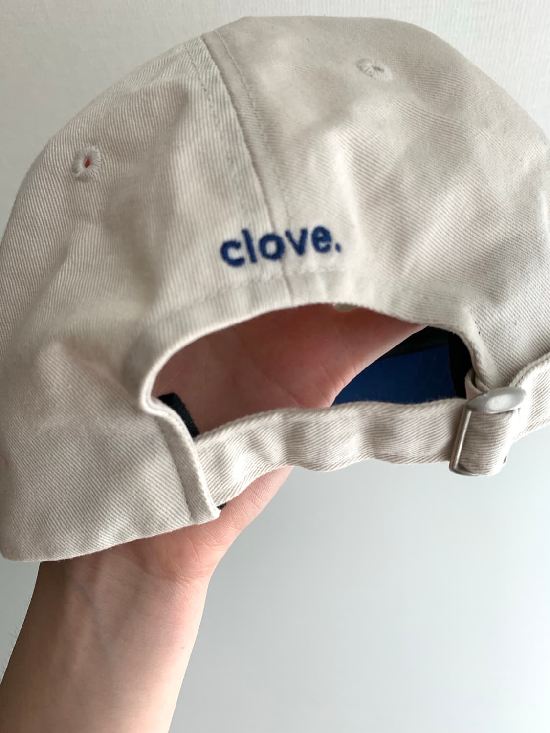 Clove 네이비 배색 볼캡 상품이미지2