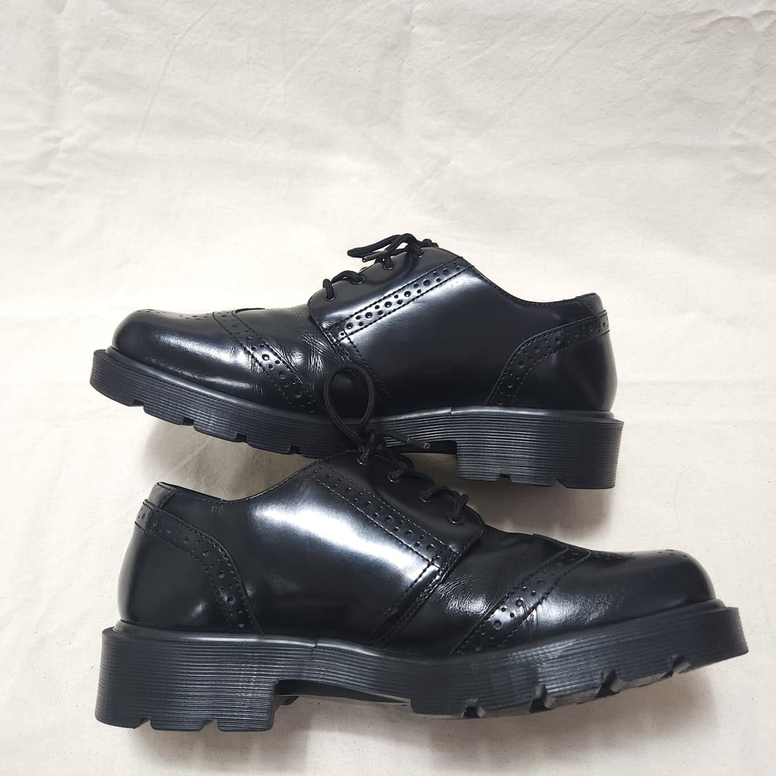 [9UK] 닥터마틴 빈티지 90s Brogue Square Toe Men 상품이미지5