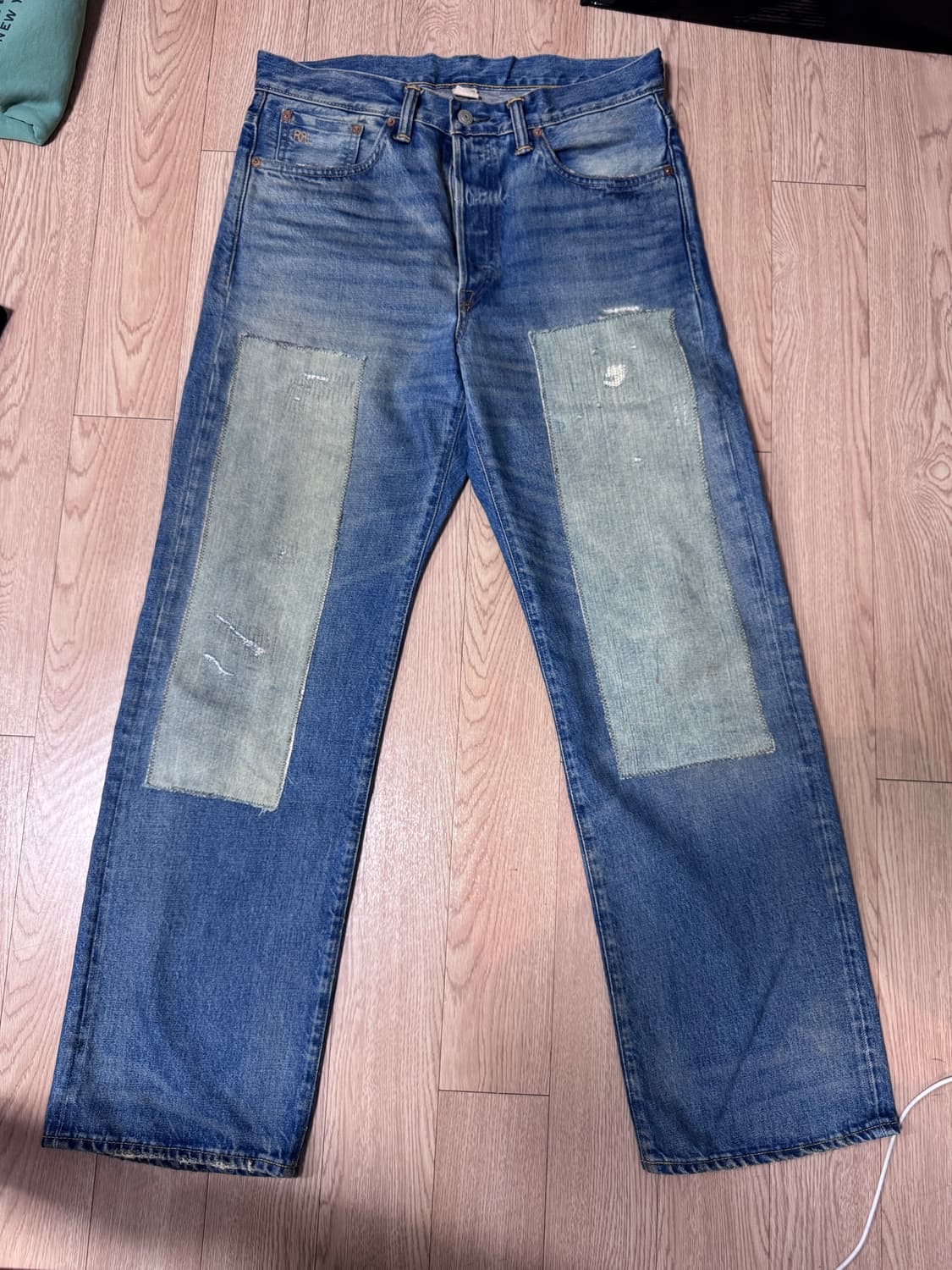 RRL 더블알엘 빈티지파이브포켓 미드랜드 32x32 데님 상품이미지1