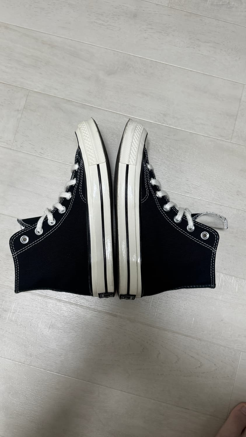 컨버스 척테일러 블랙 하이 225 상품이미지3