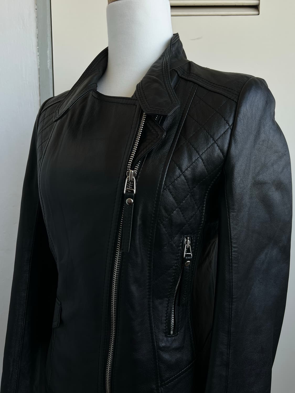 Detailed lamb leather jacket 상품이미지2