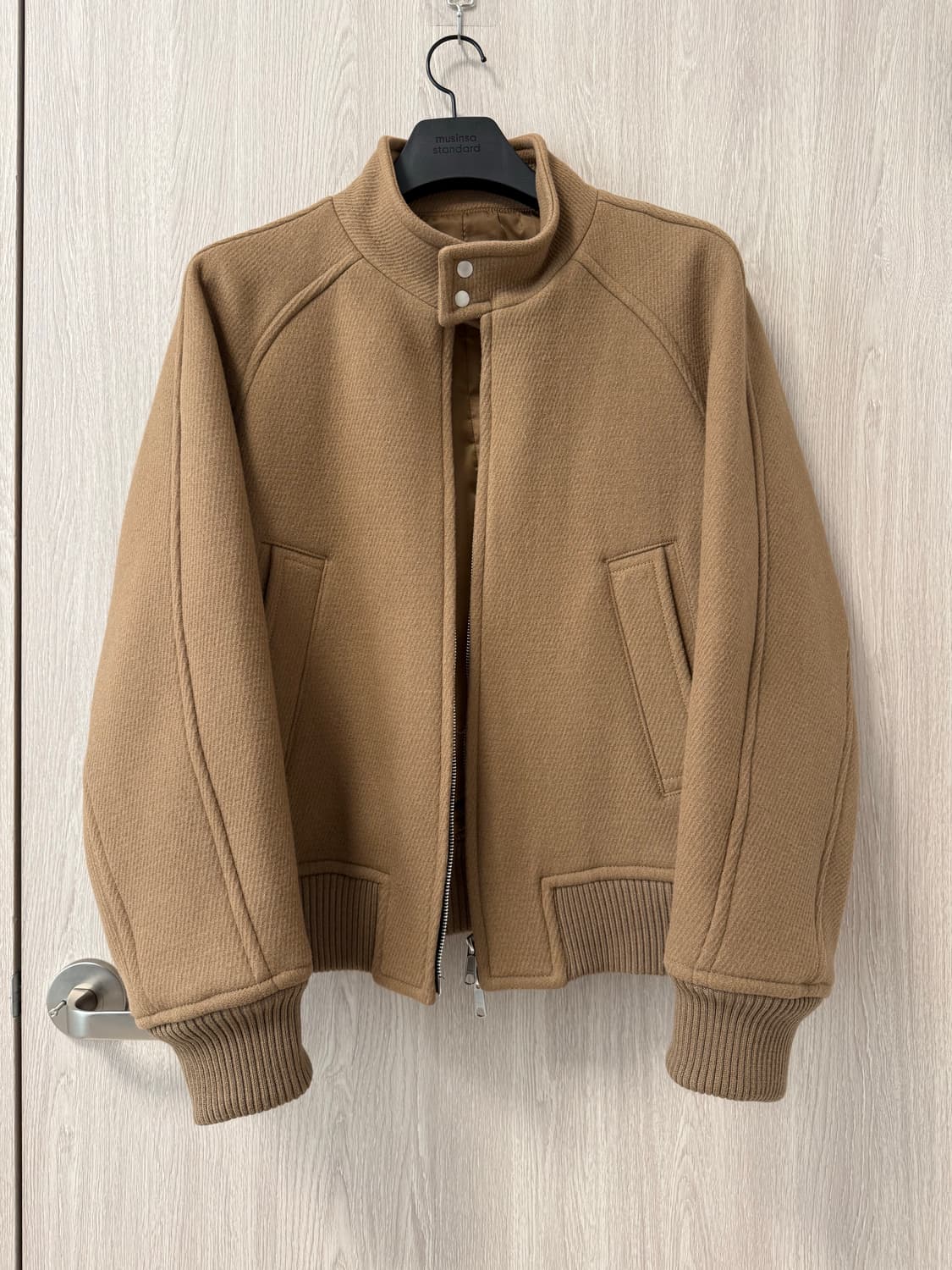 [M] 애프터프레이 리가즈 해링턴 블루종 모카 상품이미지1