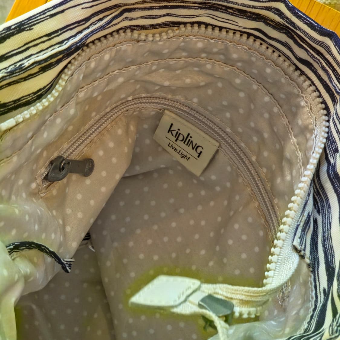키플링 스트라이프 숄더 토트백 상품이미지9