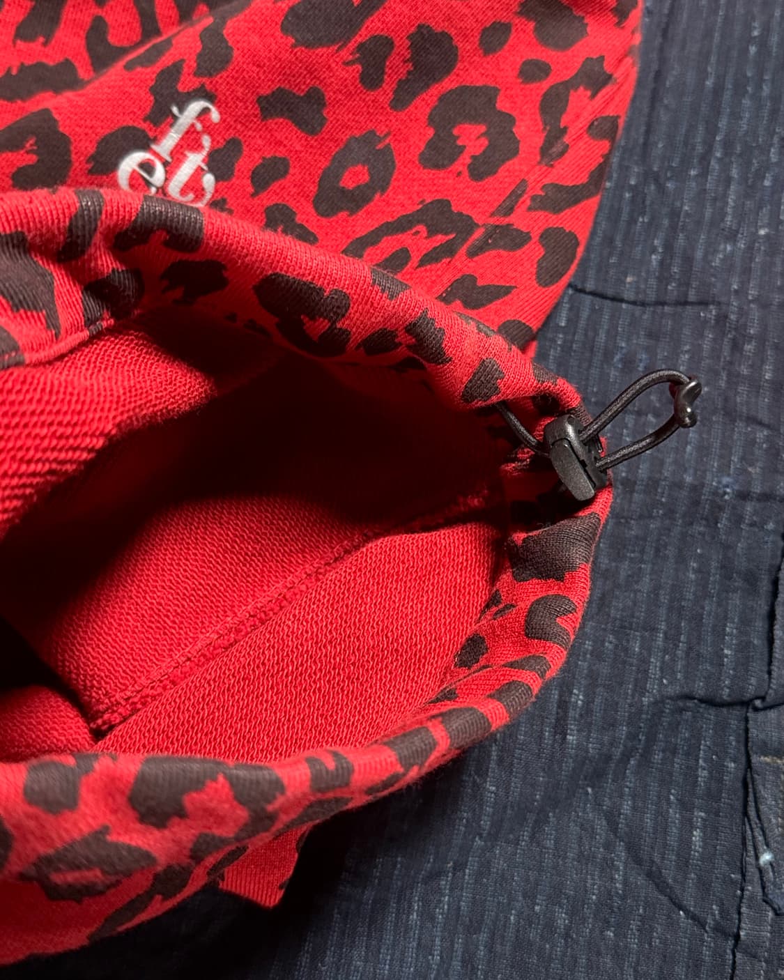 패치선데이 트랙 팬츠 레드 XL 상품이미지4