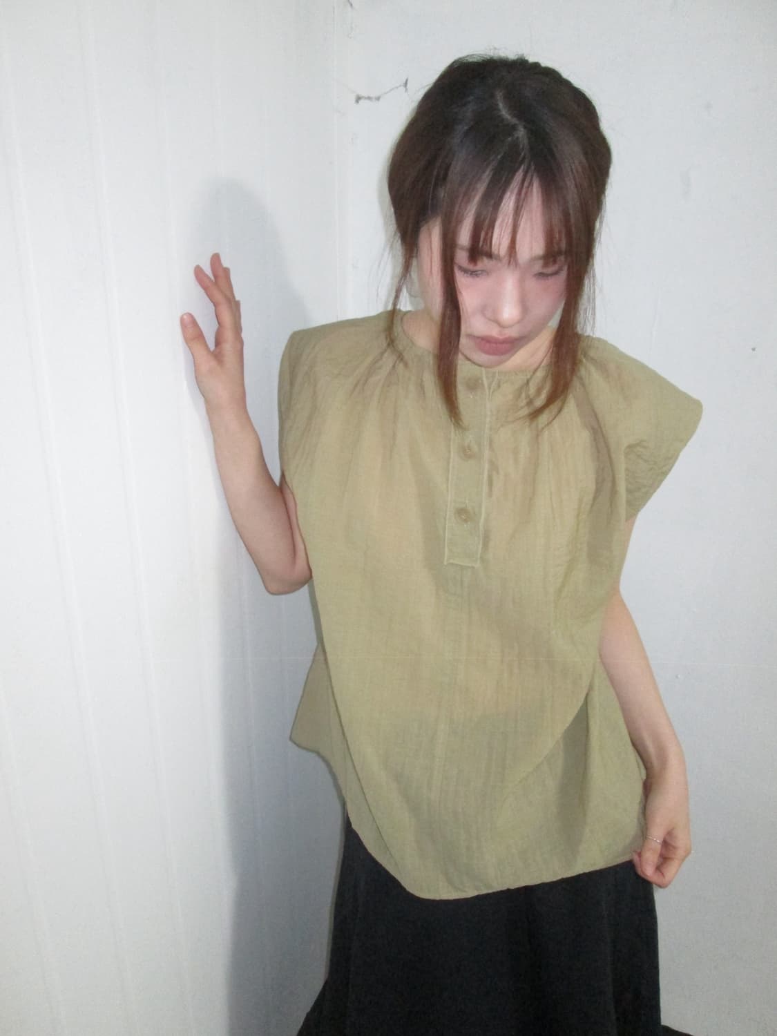 Vintage Mustard Blouse 상품이미지4