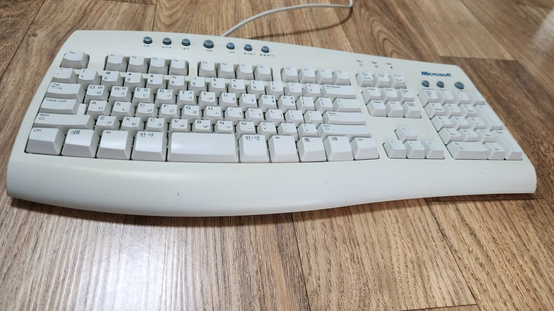 # 빈티지 마이크로소프트 인터넷 키보드 RT9443 PS2급처 상품이미지10