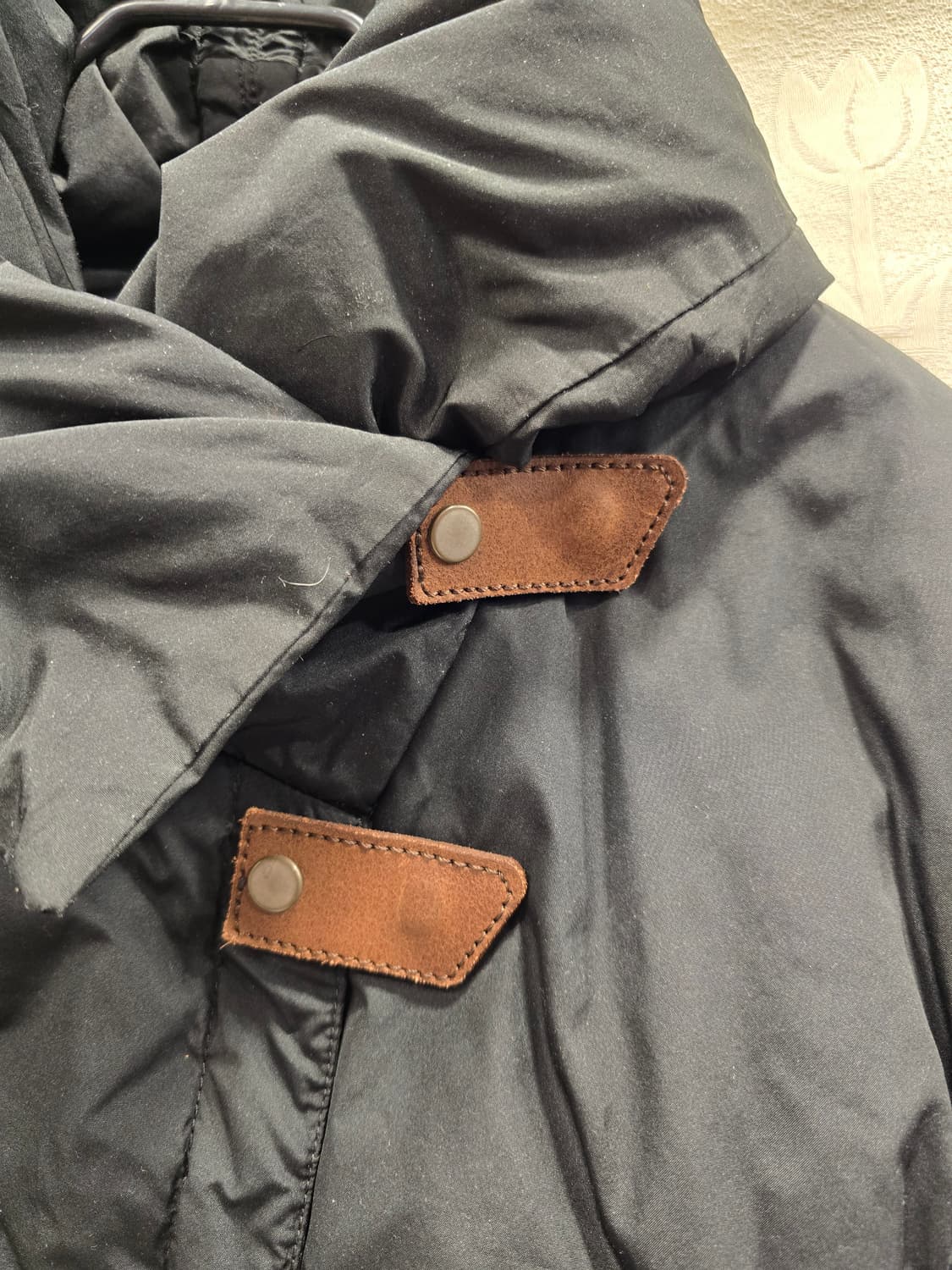 cby 블랙 구스다운 패딩 숏패딩 자켓 46 (66~77) 상품이미지4