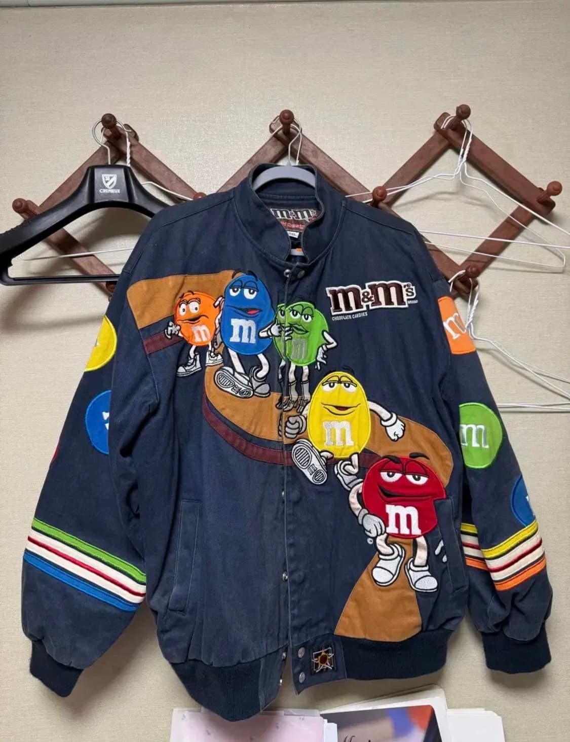 유일매물) XXL m&ms 레이싱자켓 USA 상품이미지1