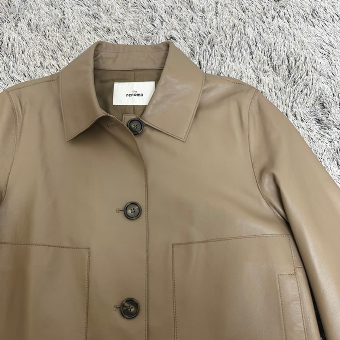 레노마 여자 천연 양가죽 가죽자켓 5 (44-55추천) 상품이미지3