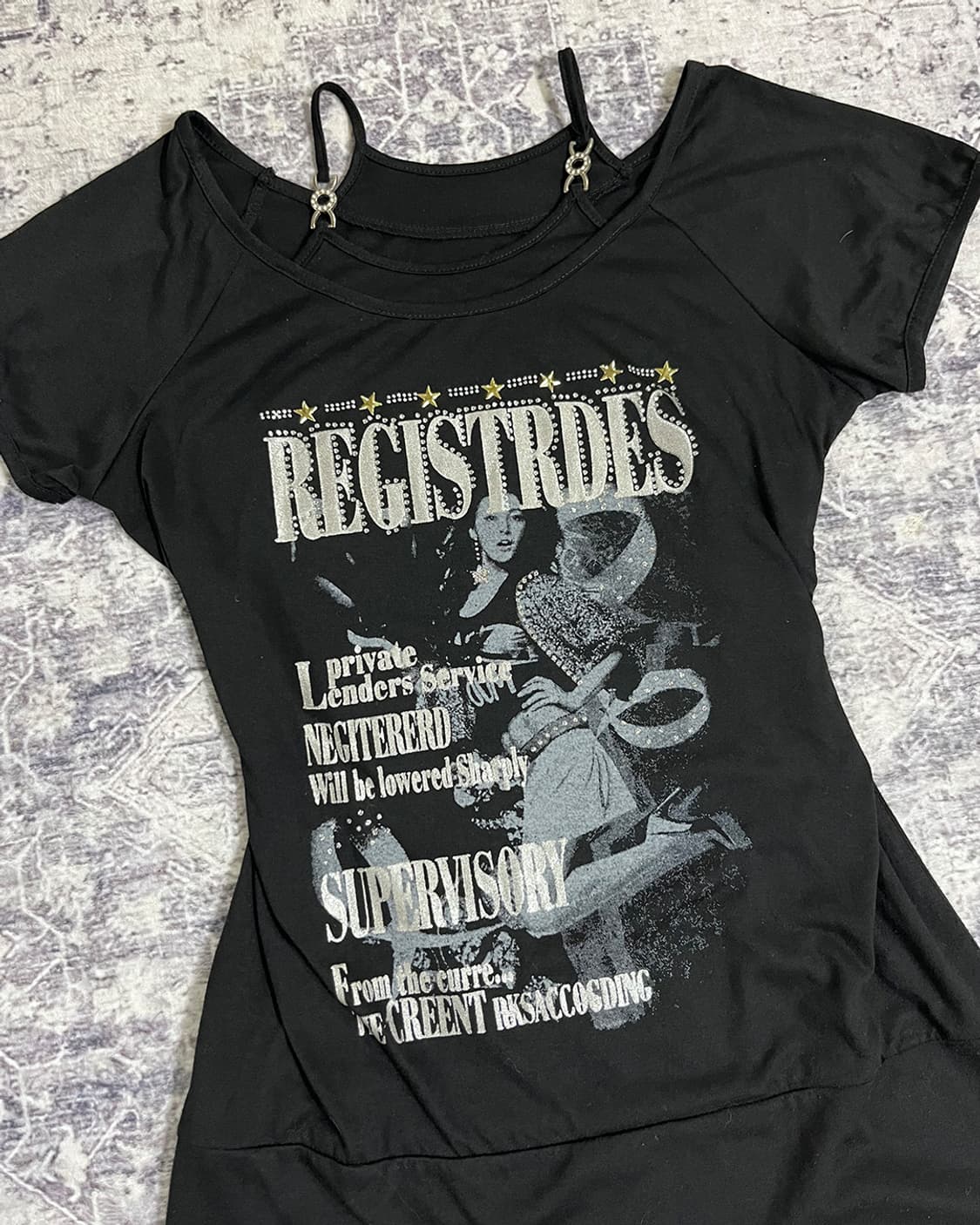 00's Rockstar Cubic Graphic Tee 상품이미지5