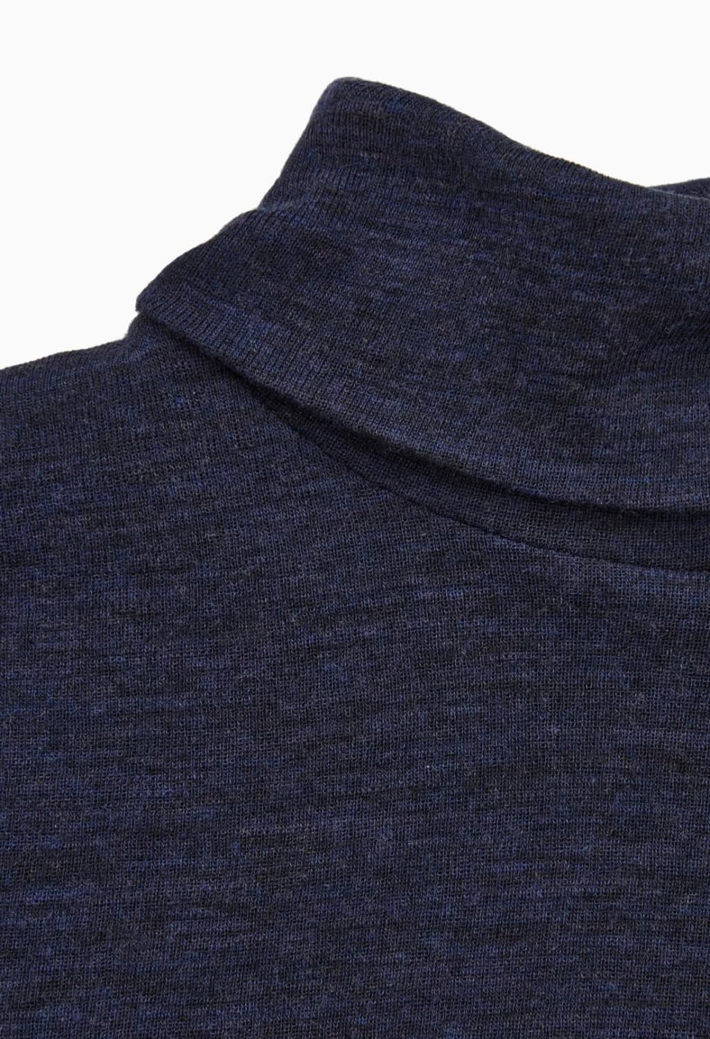 코스 울 터틀넥 네이비 상품이미지3