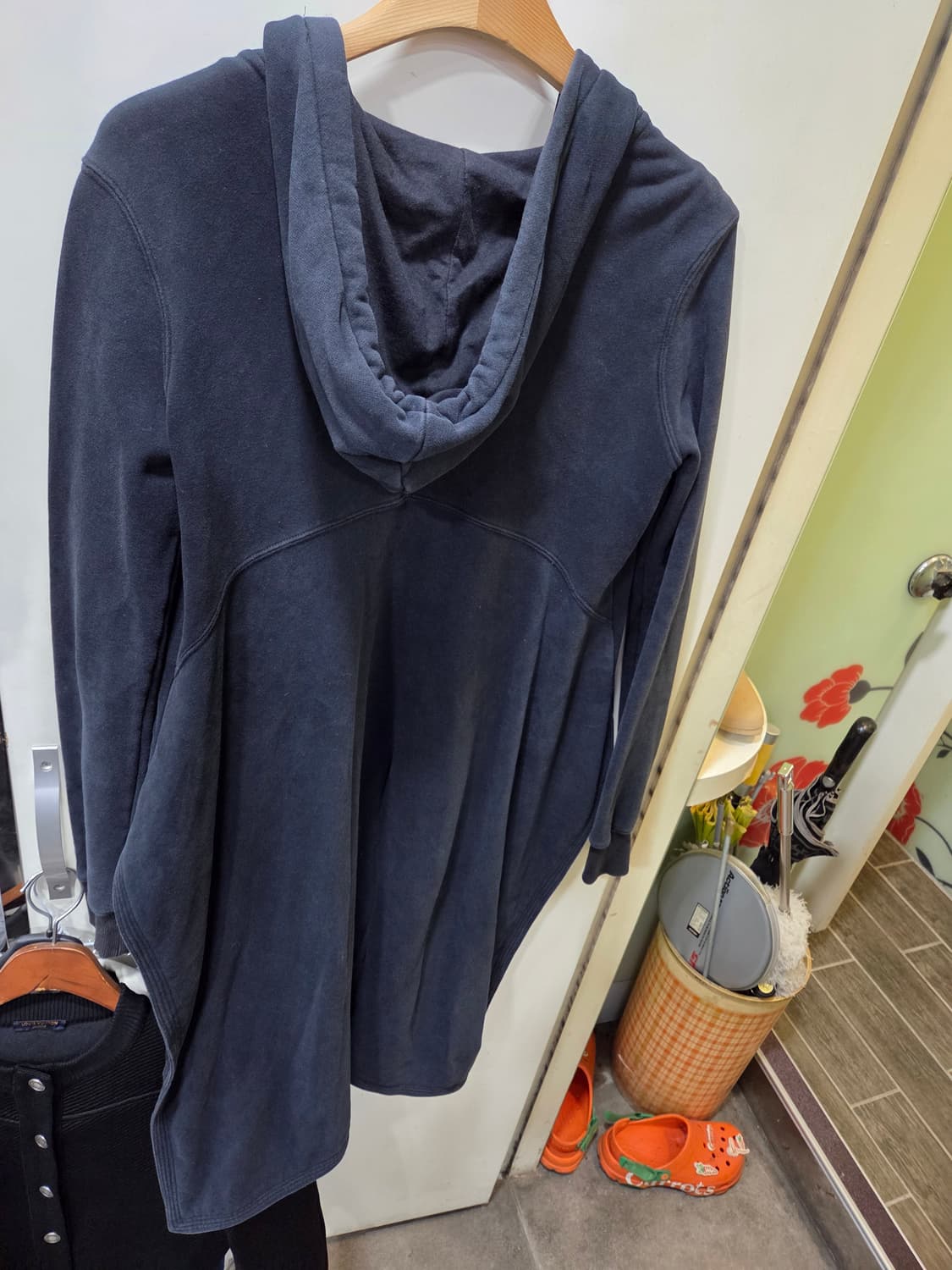 릭오웬스 롱 후드집업 상품이미지2