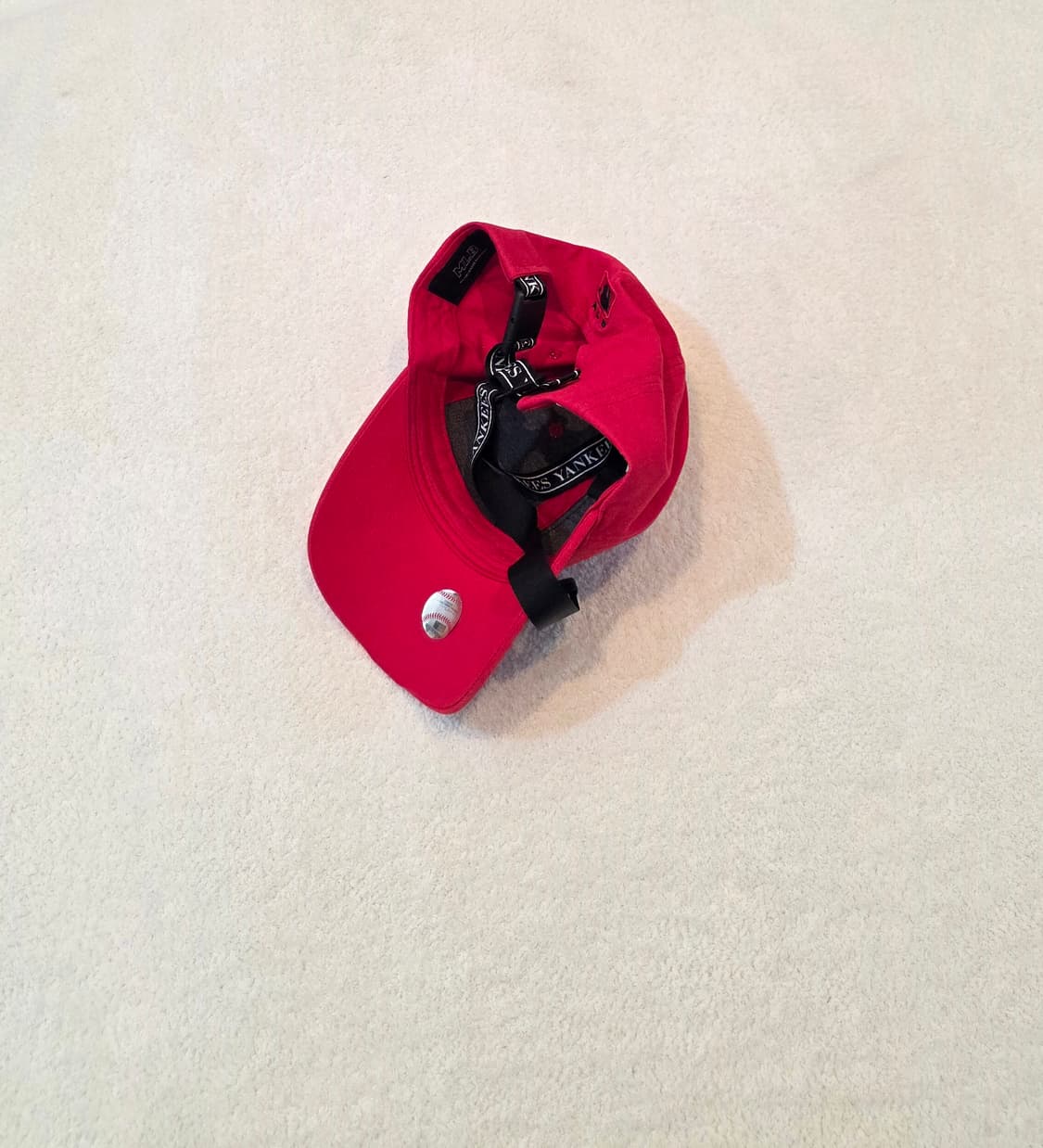MLB 뉴욕 양키스 줄 포인트 모자 (볼캡) 상품이미지4