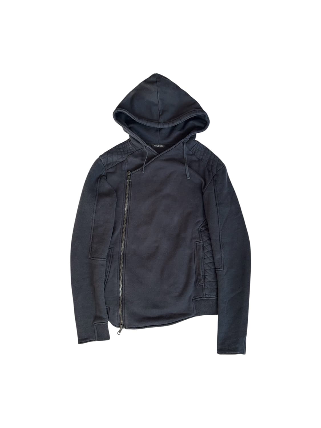 Asymmetric Biker Hoodie 상품이미지1