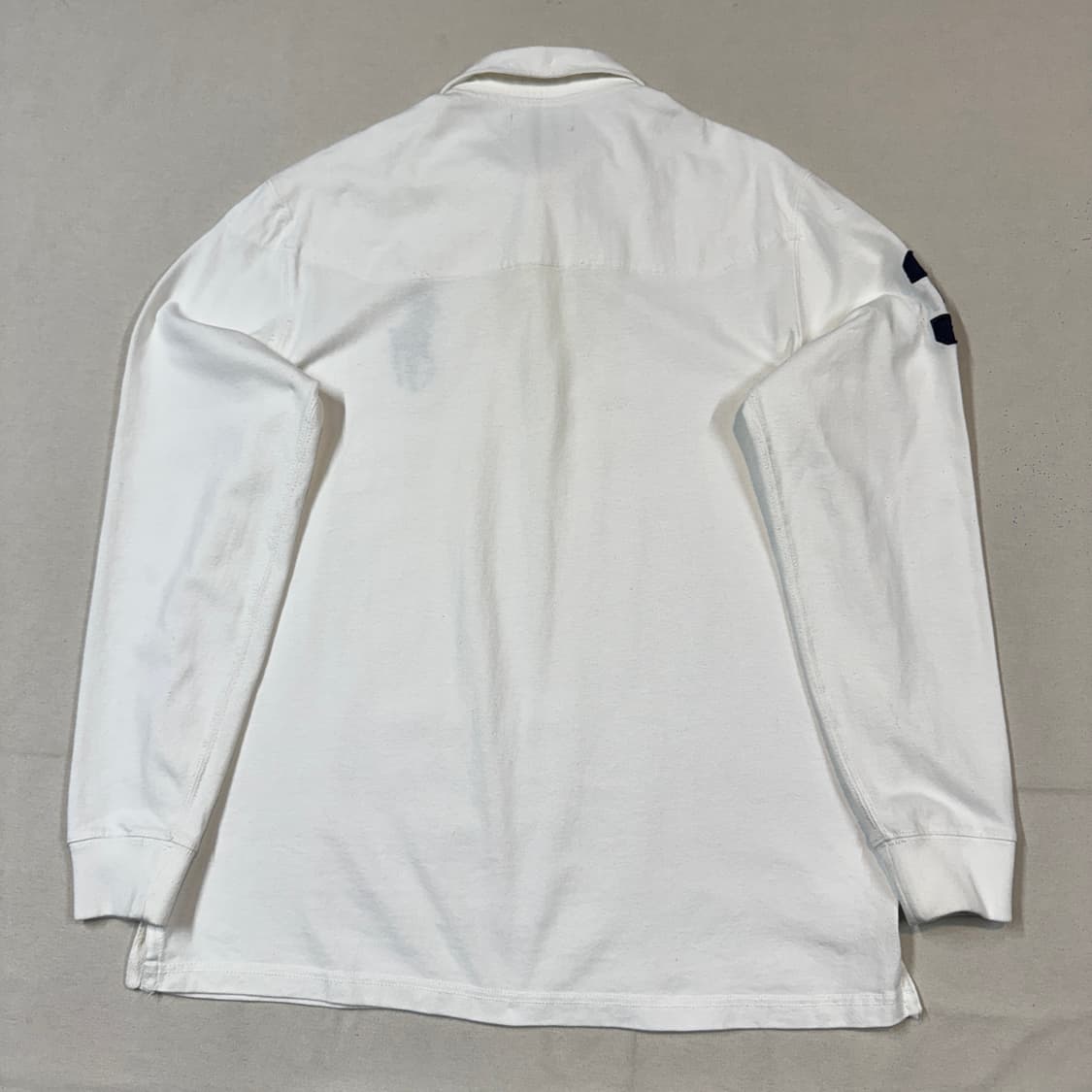 M) 폴로 랄프로렌 빅포니 화이트 럭비티 긴팔 카라티 상품이미지6