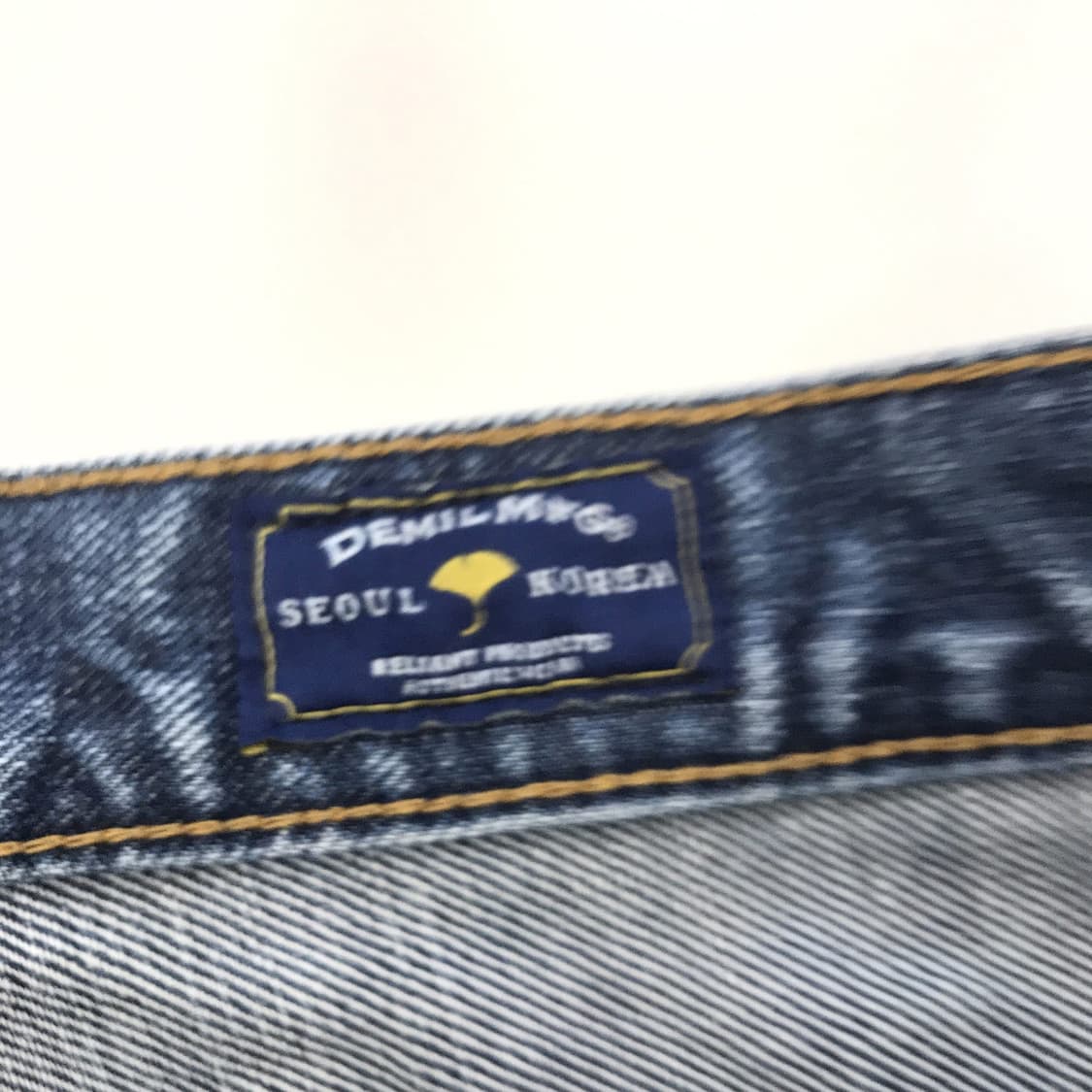 데밀 DEMIL 026 헐리우드 슬림 데님팬츠 [32인치] 상품이미지6