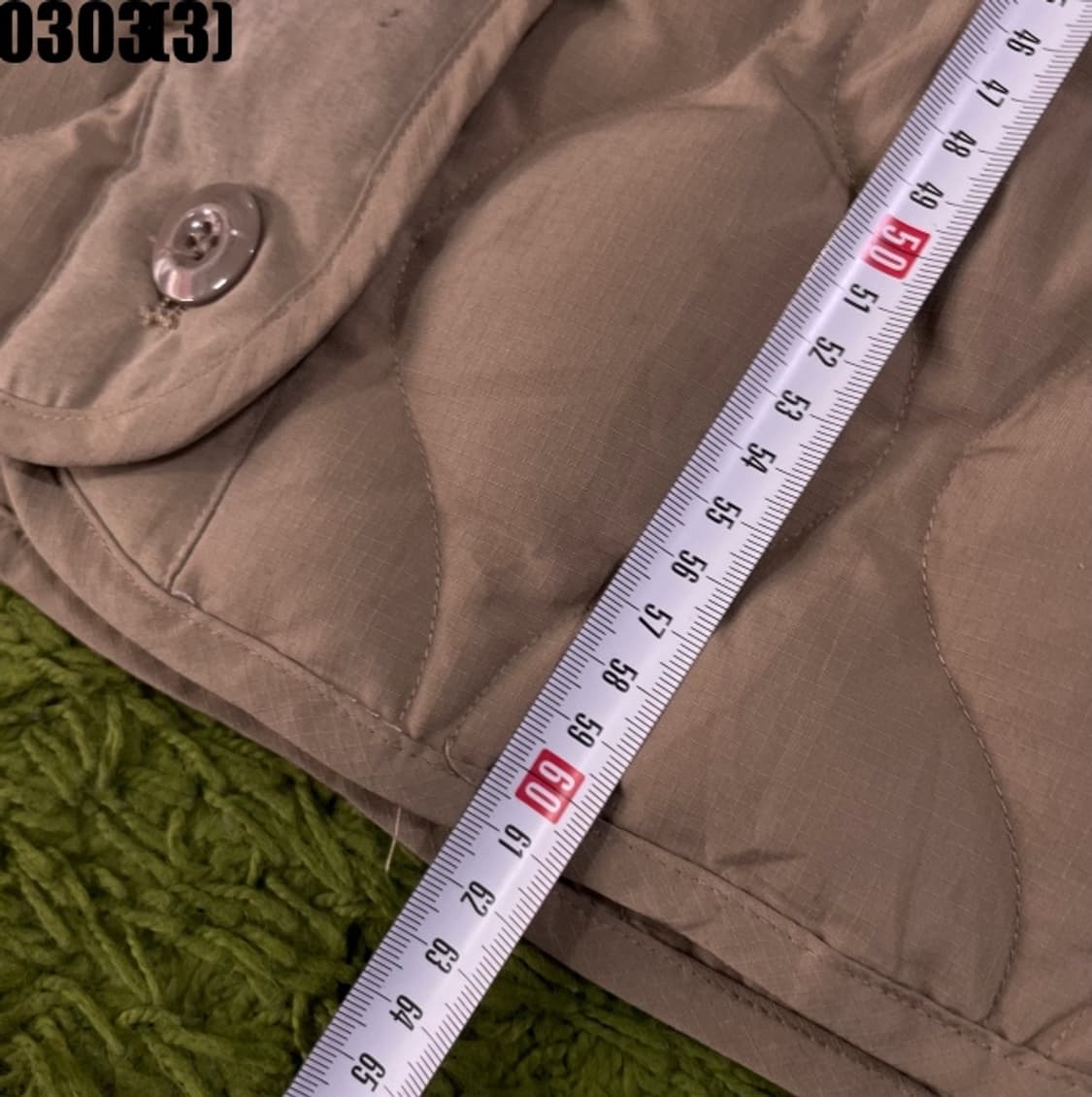 빈티지 퀼팅 다운 자켓 상품이미지7